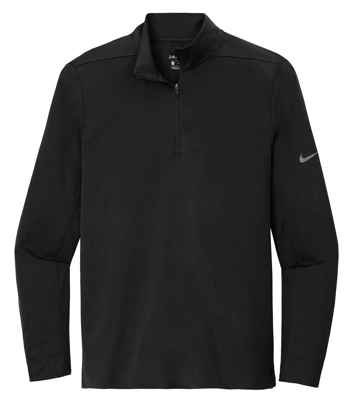 Nike NKBV6044, Dry 1/2 Zip Cover Up, Black