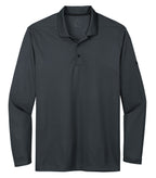 Nike NKDC2104, Dri-fit Micro Pique 2.0 Long Sleeve Polo, Anthracite