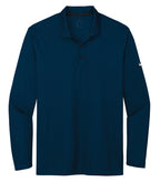 Nike NKDC2104, Dri-fit Micro Pique 2.0 Long Sleeve Polo, Navy