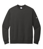 Nike NKFD9863, Club Fleece Sleeve Swoosh Crew, Anthracite