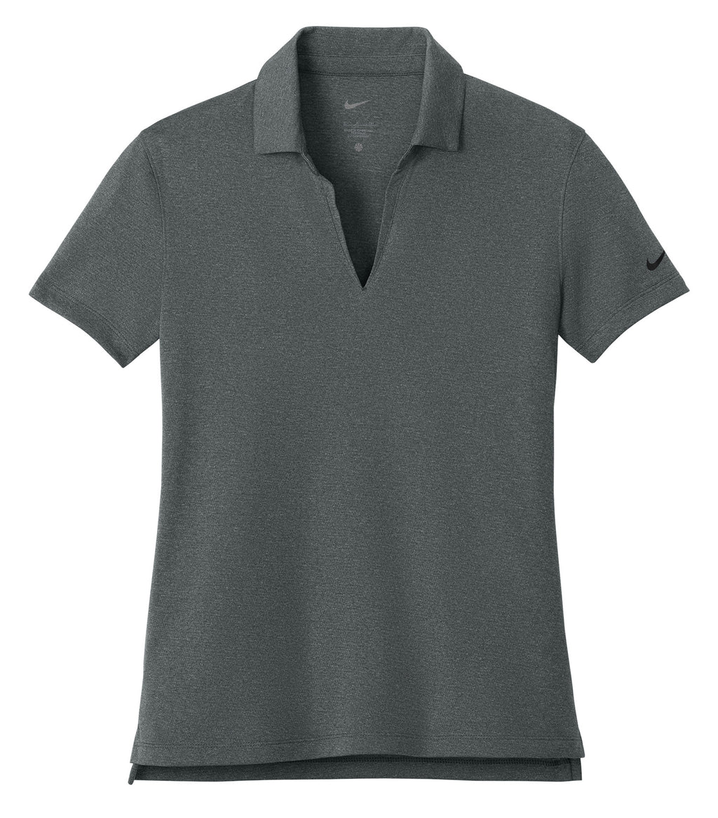 Nike NKFQ4793, Dri-fit Smooth Heather Ladies’ Polo, Anthracite Heather