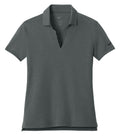 Nike NKFQ4793, Dri-fit Smooth Heather Ladies’ Polo, Anthracite Heather