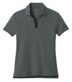 Nike NKFQ4793, Dri-fit Smooth Heather Ladies’ Polo, Anthracite Heather
