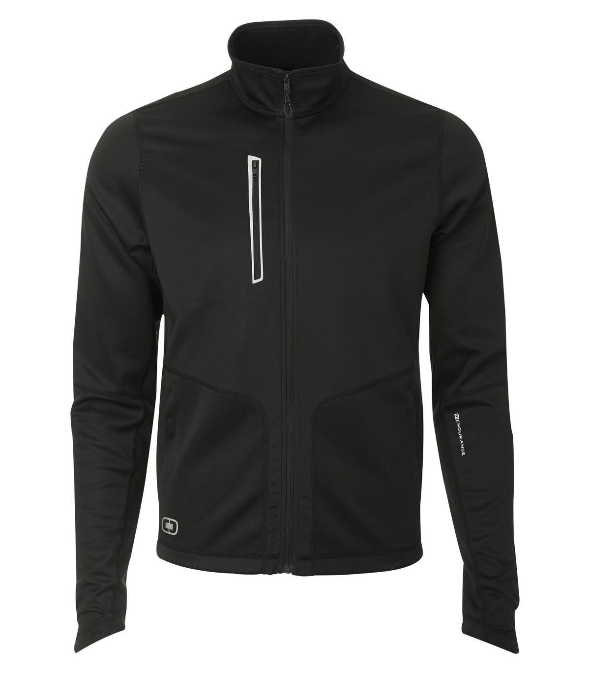 OGIO OE700, Endurance Fulcrum Full Zip, Blacktop