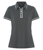 Original Penguin OGKSA092, Golf Earl Ladies' Polo, Caviar Black