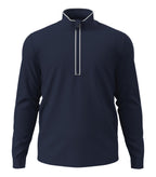 Original Penguin OGM100, Lightweight Earl 1/4 Zip, Black Iris Blue