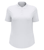 Original Penguin OGW0B9, Solid Ladies' Polo, Bright White