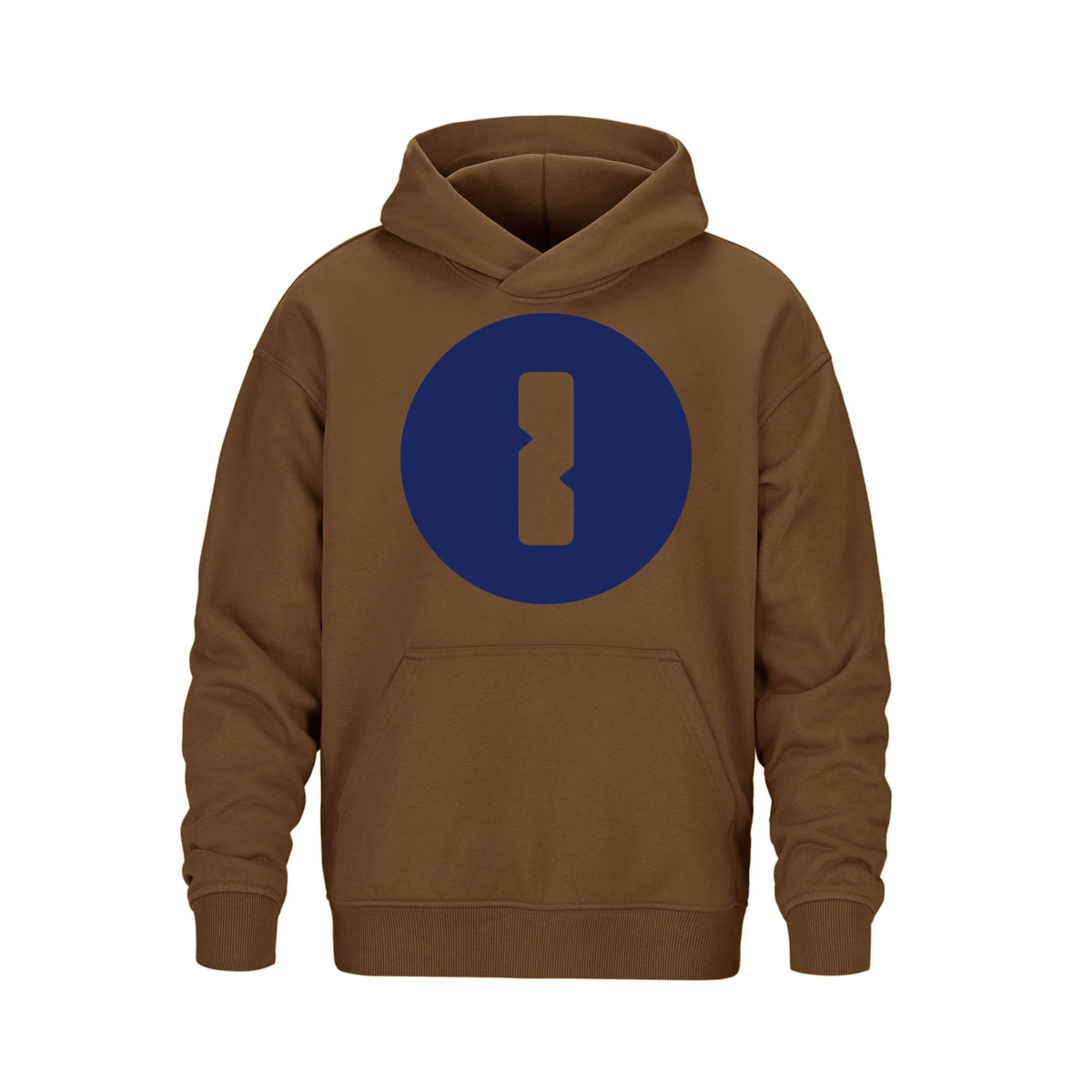 L00580 Forge heavy pullover hoodie — Caramel with 1Password logo preview