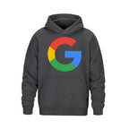 L00580 Forge heavy pullover hoodie — Charcoal with Google logo preview