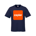 S05610 Parkour crewneck — Navy with Zapier logo preview