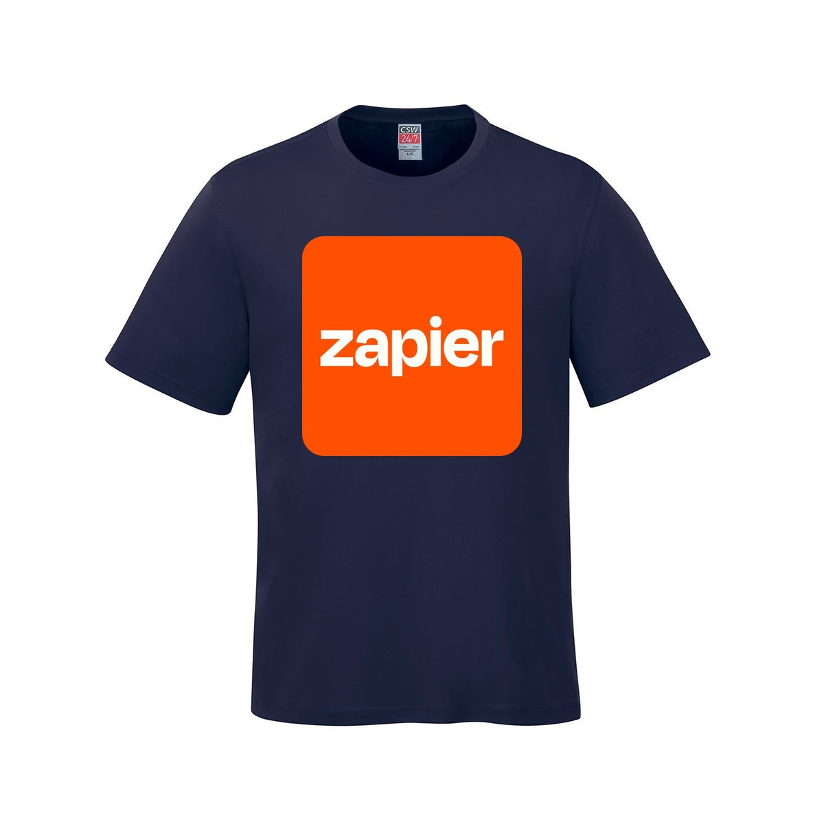 S05610 Parkour crewneck — Navy with Zapier logo preview
