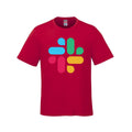 S05610 Parkour crewneck — Red with Slack logo preview