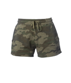 INDEPENDENT PRM20SRT, Women's California Wave Wash Sweatshort, Forest Camo Heather