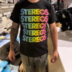 Stereos — Rainbow Logo T-Shirt