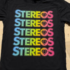 Stereos — Rainbow Logo T-Shirt