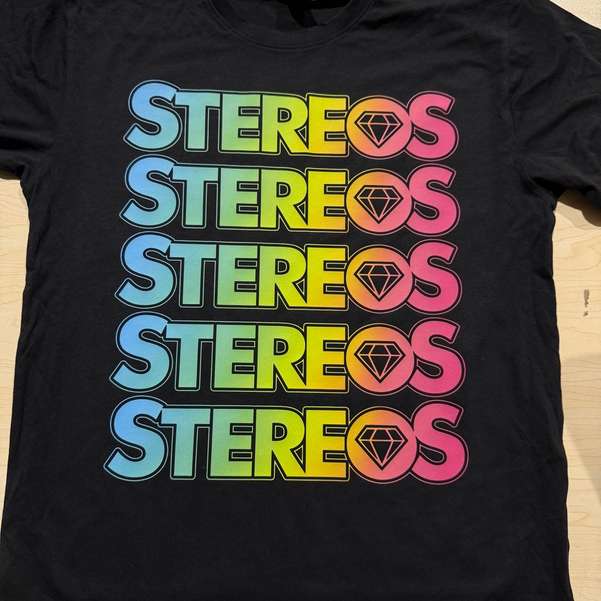 Stereos — Rainbow Logo T-Shirt