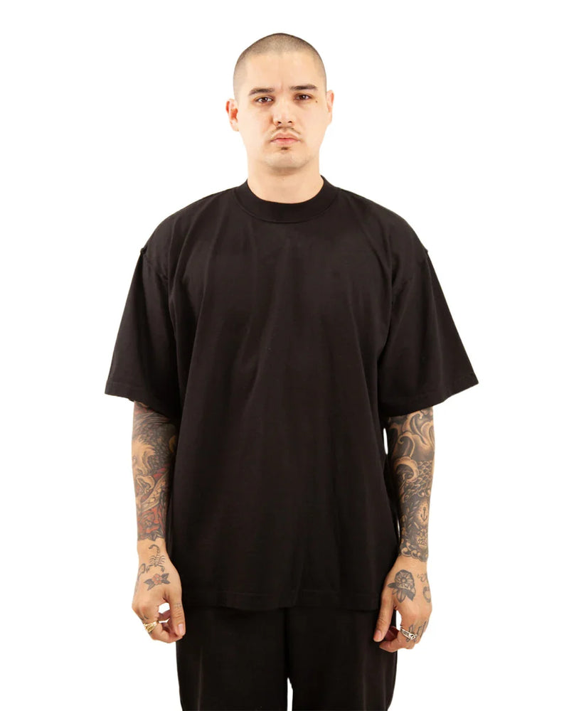 SHAKA WEAR Garment-Dye-Reverse-Tee, Garment Dye Reverse Tee, Black
