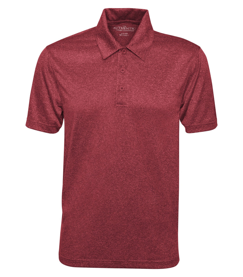 ATC S3518, Pro Team Heather Proformance Polo, Cardinal Heather