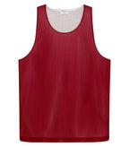 ATC S3535, Pro Club Reversible Mesh Tank Top, Deep Red/White