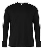 ATC S3550LS, Pro Club Long Sleeve Tee, Black/White