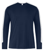ATC S3550LS, Pro Club Long Sleeve Tee, True Navy/White