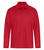 Coal Harbour S365LS, Everyday Snag Resistant Long Sleeve Polo, Red