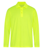 Coal Harbour S365LS, Everyday Snag Resistant Long Sleeve Polo, Safety Yellow
