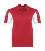 Coal Harbour S4001, Snag Resistant Colour Block Polo, True Red/White