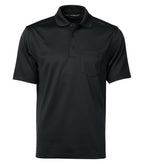 Coal Harbour S4005P, Snag Proof Power Pocket Polo, Black