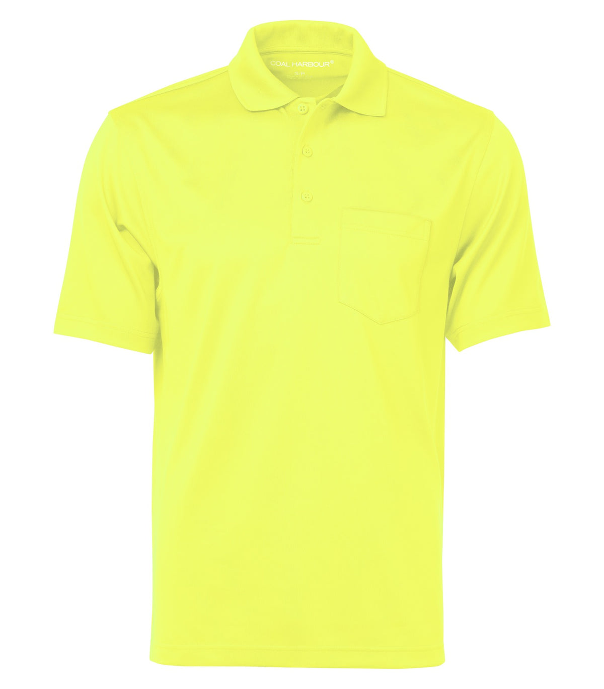 Coal Harbour S4005P, Snag Proof Power Pocket Polo, ^Safety Yellow