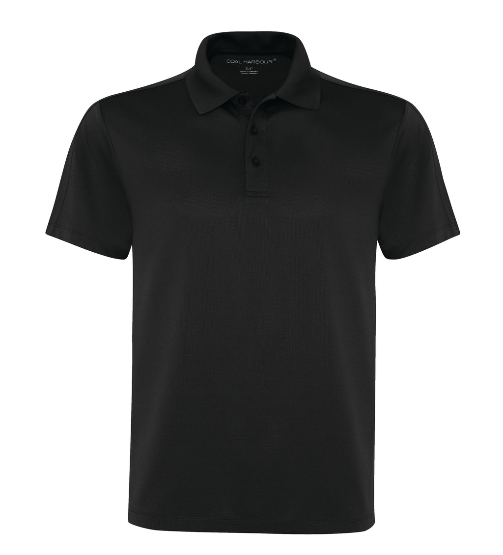 Coal Harbour S4015, City Tech Snag Resistant Polo, Black