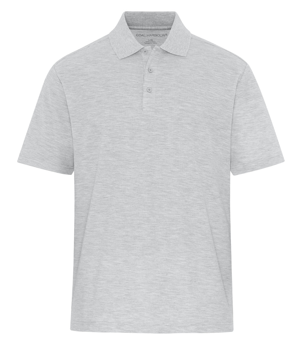 Coal Harbour S4046, Everyday Blend Polo, Athletic Grey