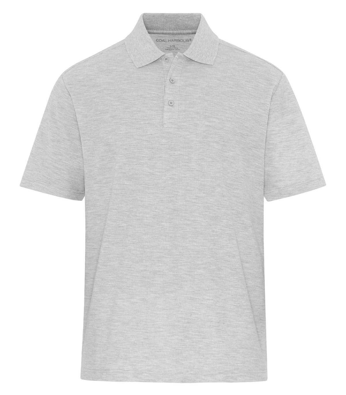 Coal Harbour S4046, Everyday Blend Polo, Athletic Grey