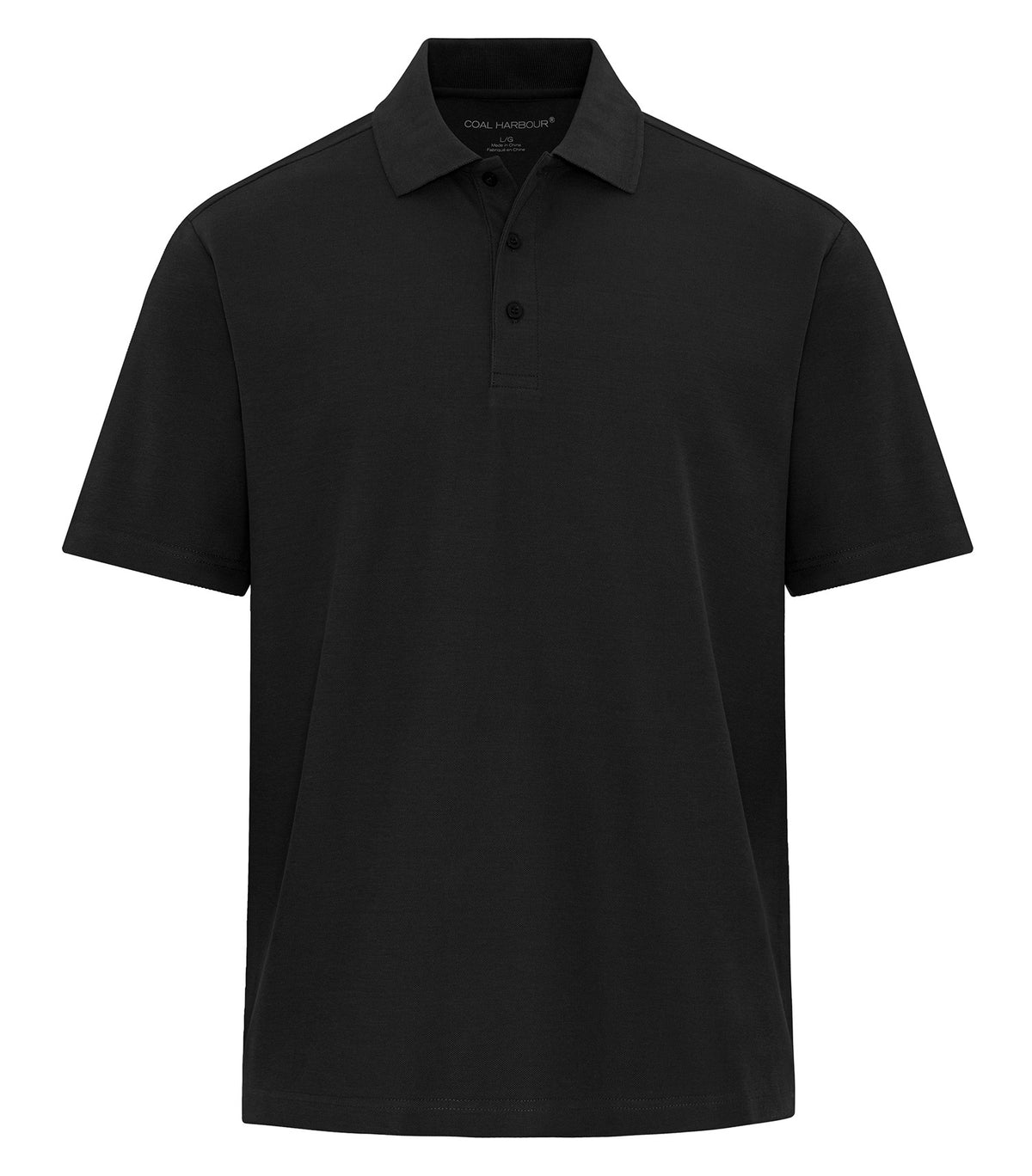 Coal Harbour S4047, Everyday Cvc Polo, Black