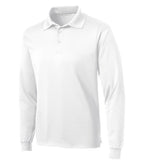Coal Harbour S445LS, Snag Resistant Long Sleeve Polo, White