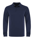 Coal Harbour S445LS, Snag Resistant Long Sleeve Polo, True Navy