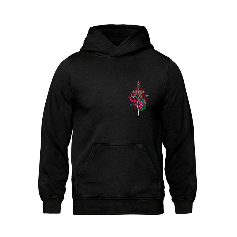 Rebel Hearts District Men's Hoodie — Snake front