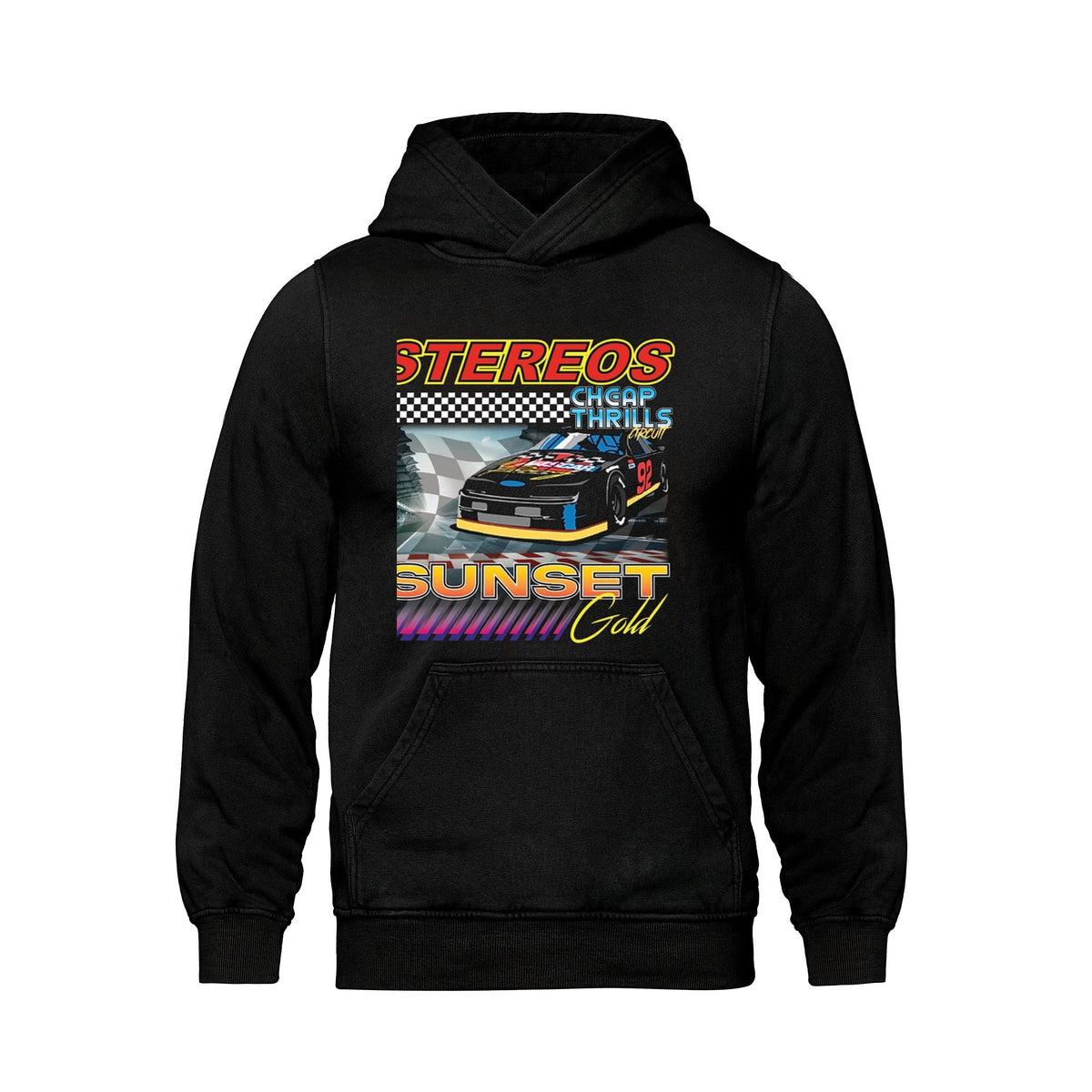 Stereos — Cheap Thrills Hoodie mockup