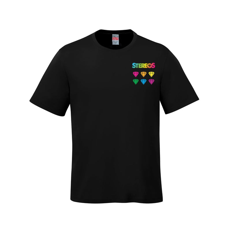 Stereos — Diamonds T-Shirt mockup