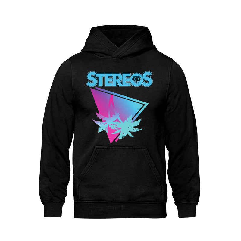 Stereos — Palm Triangle Hoodie mockup