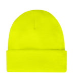 ATC WeRK WERK1207, Fleece Lined Knit Cuff Beanie, Safety Yellow