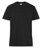 ATC WeRK WERK250, Heavyweight Ring Spun Cotton Tee, Black