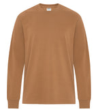 ATC WeRK WERK250LS, Heavyweight Ring Spun Cotton Long Sleeve Tee, Caramel