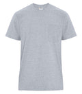 ATC WeRK WERK250P, Heavyweight Ring Spun Cotton Pocket Tee, Athletic Grey**