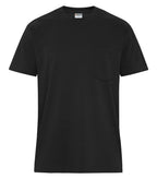 ATC WeRK WERK250P, Heavyweight Ring Spun Cotton Pocket Tee, Black