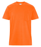 ATC WeRK WERK250P, Heavyweight Ring Spun Cotton Pocket Tee, Safety Orange*