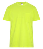 ATC WeRK WERK250P, Heavyweight Ring Spun Cotton Pocket Tee, Safety Yellow*