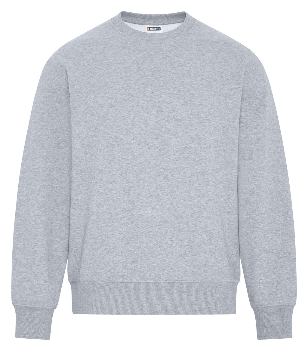 ATC WeRK WERK421, Heavyweight Fleece Crewneck, Athletic Grey