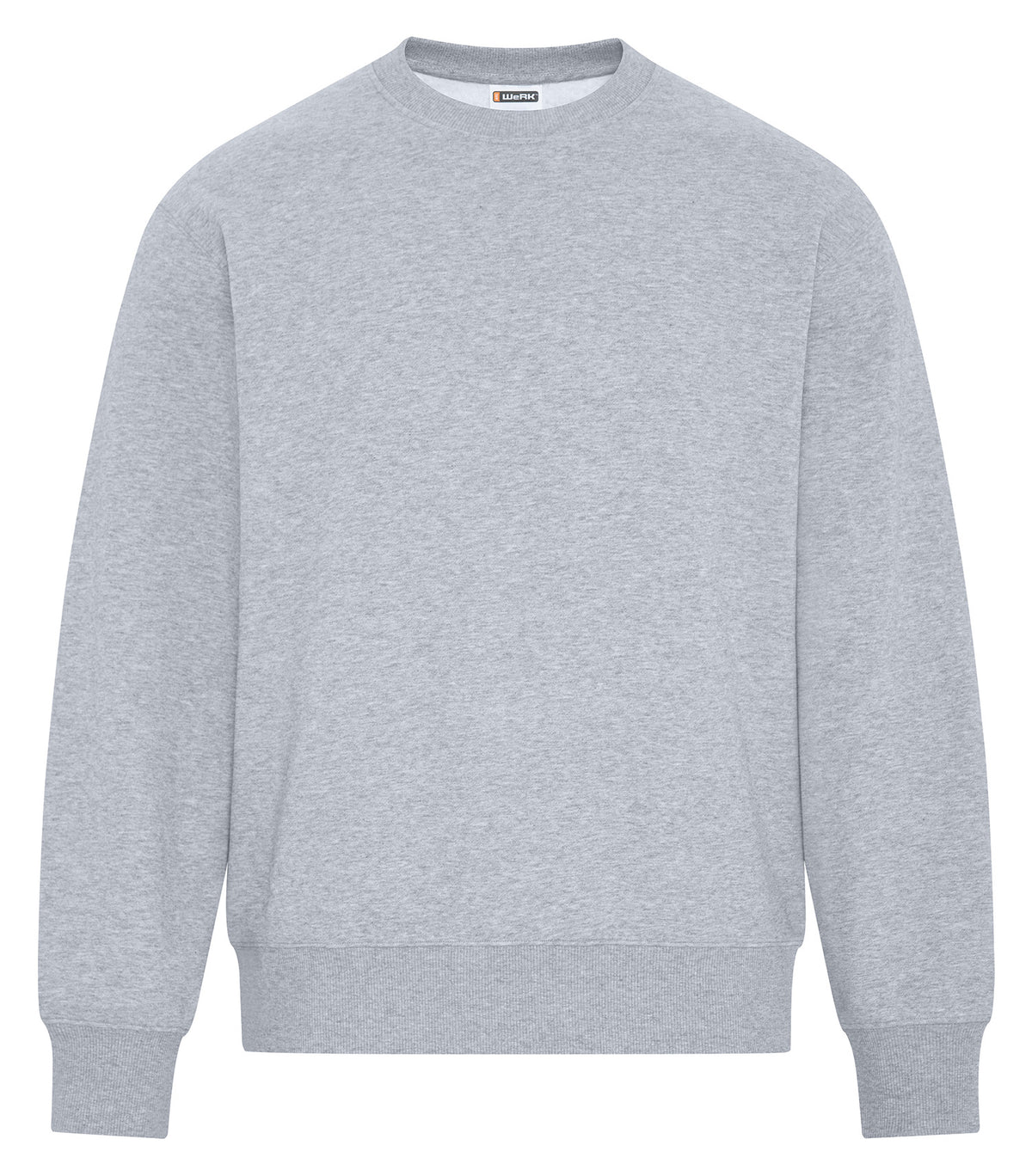 ATC WeRK WERK421, Heavyweight Fleece Crewneck, Athletic Grey
