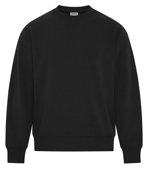 ATC WeRK WERK421, Heavyweight Fleece Crewneck, Black